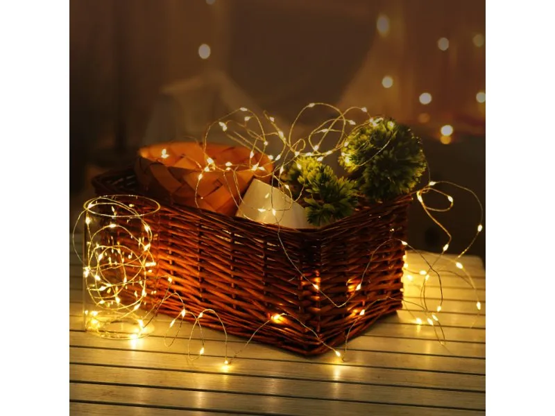 Lampice za jelku sa 100 toplo belih LED dioda ML-C2012