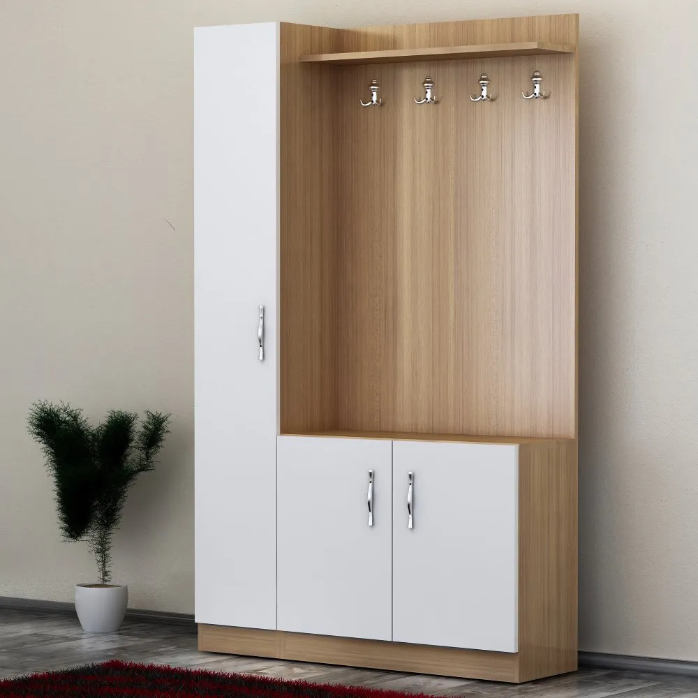 Naturel Teak White