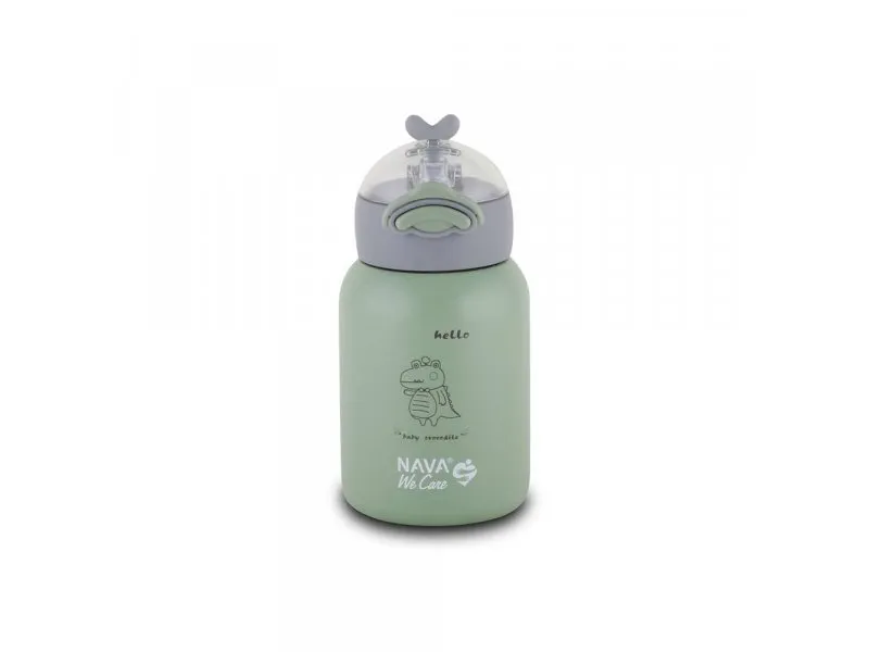 nv10-110-003 termos boca 350ml zelena