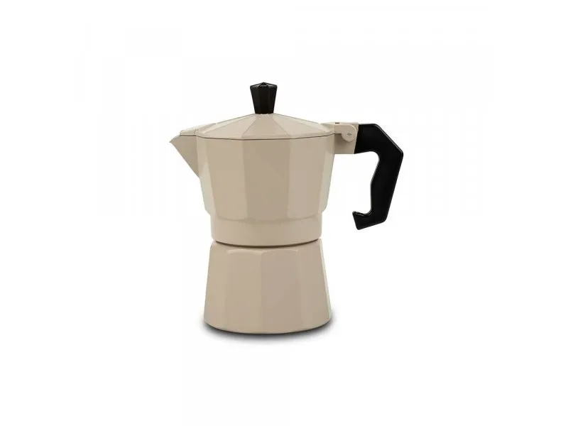 NV10-174-021 džezva za espresso kafu 3 šoljice 150ML BEŽ