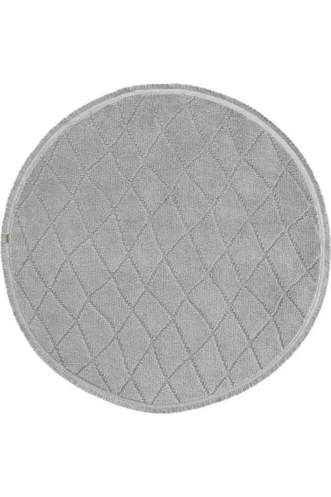 Newyork 3111 Grey okrugli tepih 120 cm (860BLN3963)