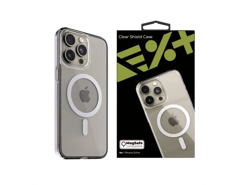 Shield Case for iPhone 15 Pro MagSafe compatible - Clear (IPH-15PRO-MAGSAFE-CLRCASE)