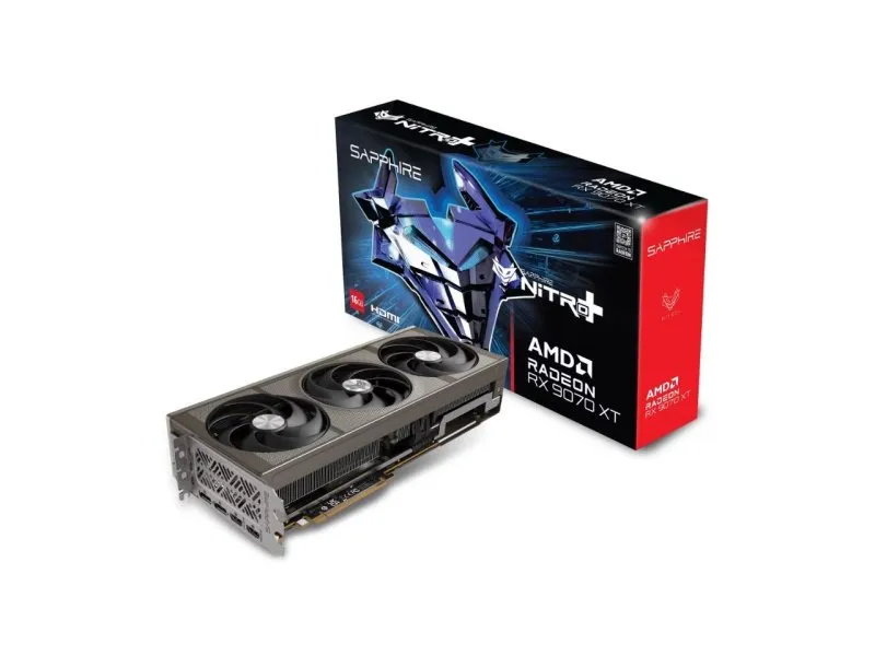 NITRO+ AMD Radeon™ RX 9070 XT Gaming OC 16GB GDDR6 256bit 11348-01-20G