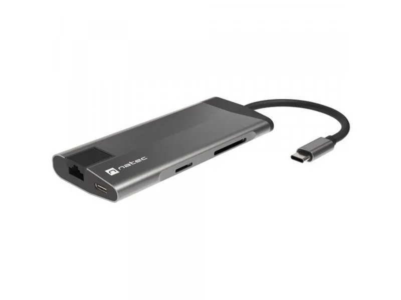 NMP-1690 FOWLER PLUS, USB Type-C 6-in-1 Multi-port Adapter