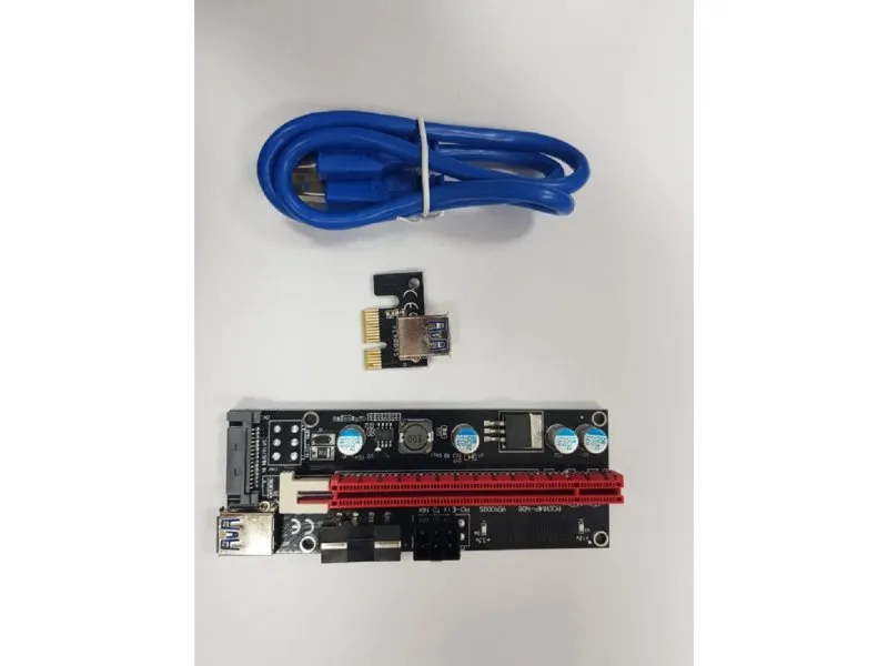 USB Riser/Extender 3 konektora 009s