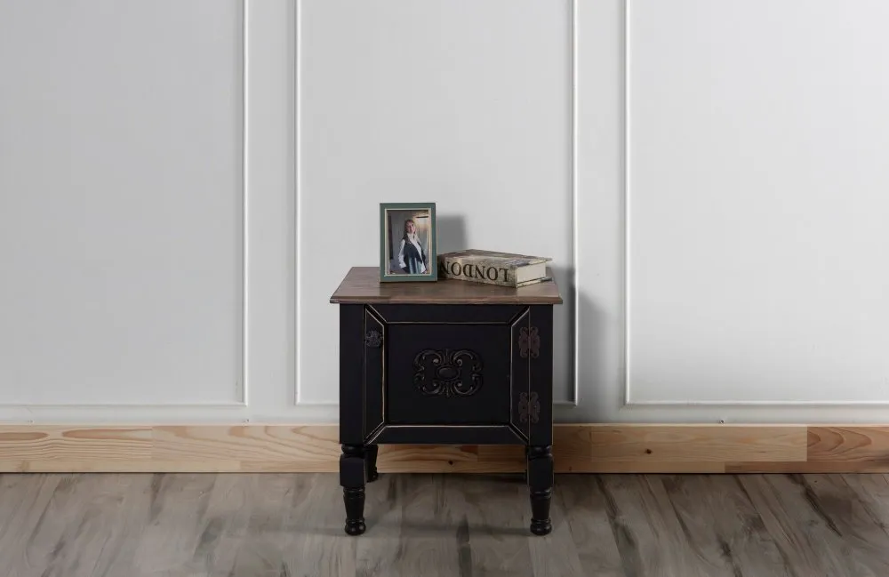 Noćni stočić Ada Nightstand Black
