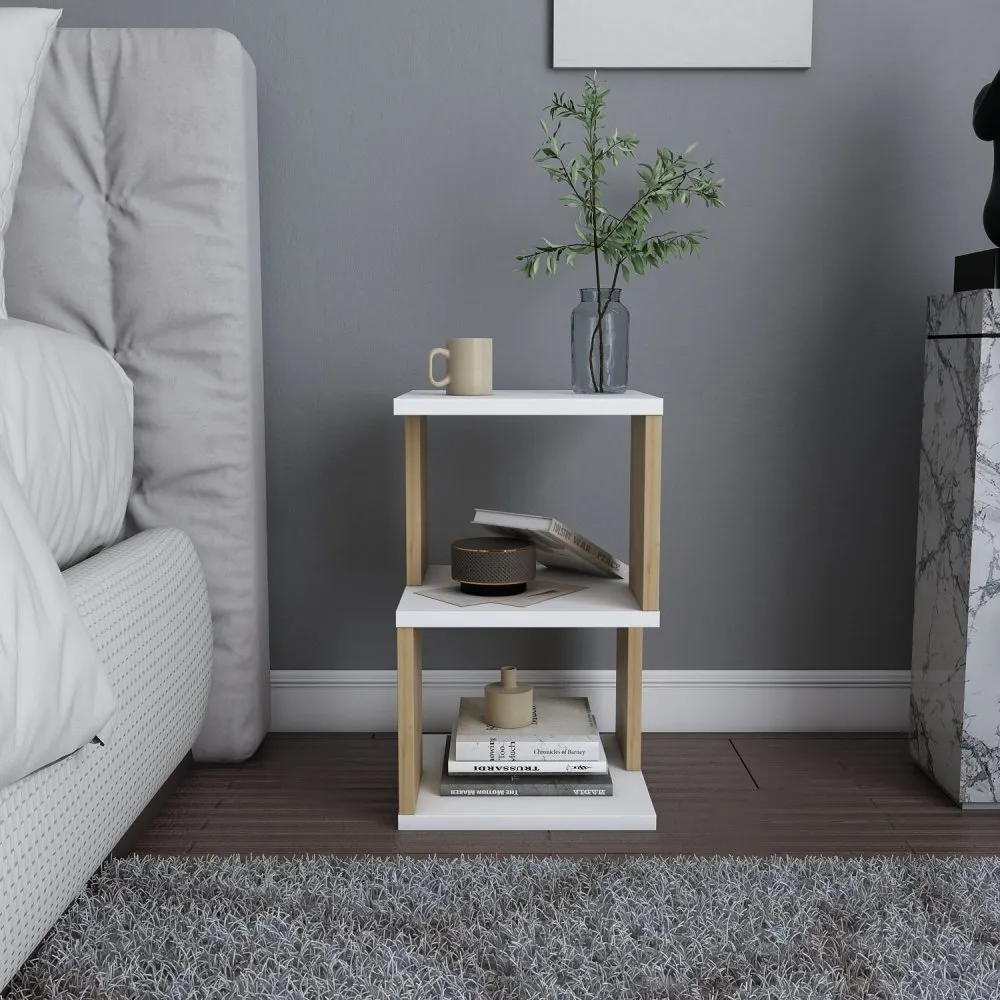 Noćni stočić Carter White Oak