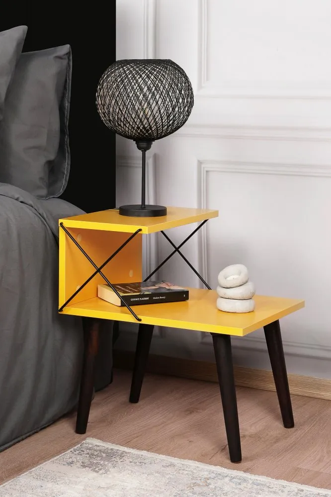 Noćni stočić Cross Yellow