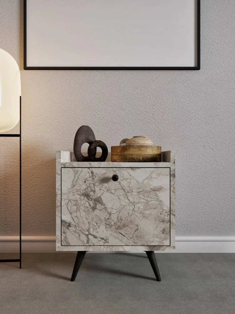 Noćni stočić Dopo Ephesus Marble