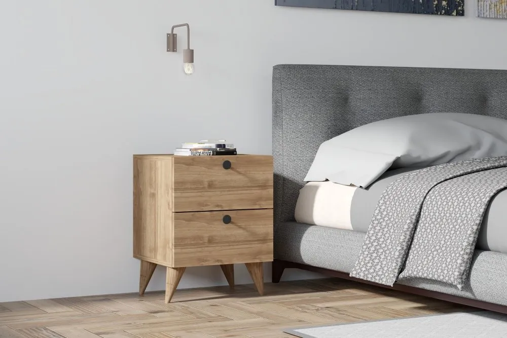 Noćni stočić Kada Walnut v2