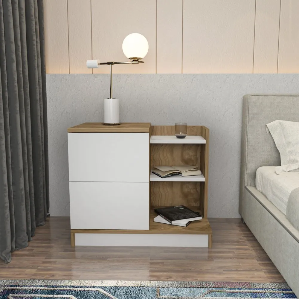 Noćni stočić Rena White Oak