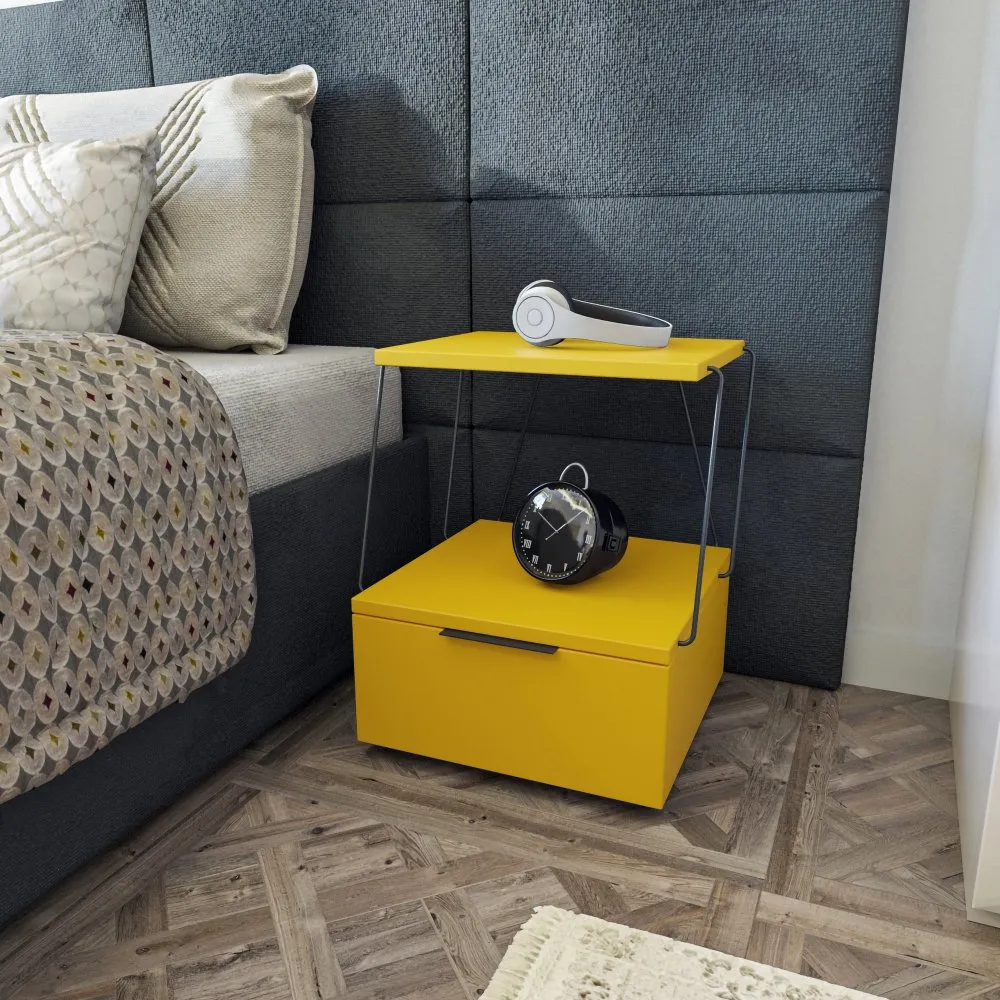 Noćni stočić Tekoba Yellow