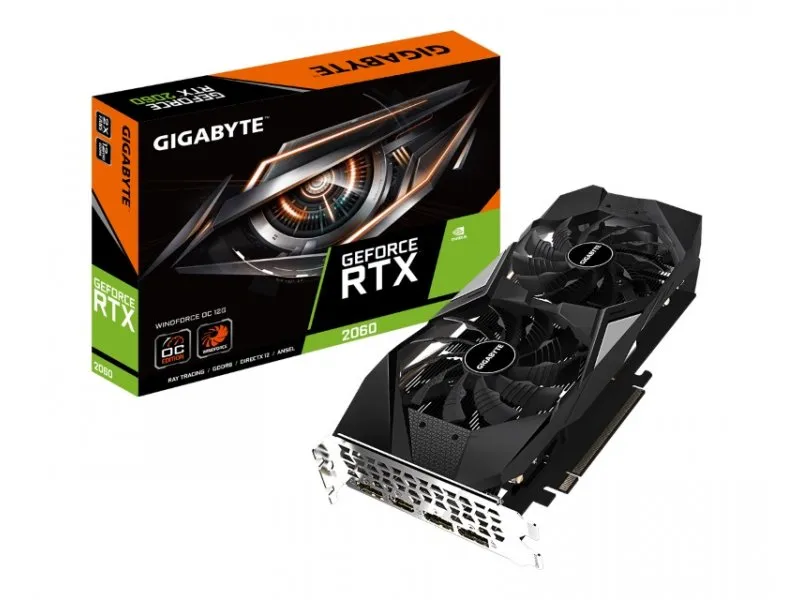 nVidia GeForce RTX 2060 12GB 192bit GV-N2060WF2OC-12GD