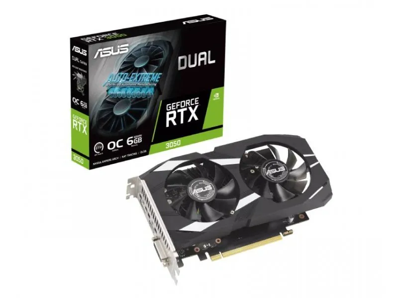 nVidia GeForce RTX 3050 6GB 96bit DUAL-RTX3050-O6G