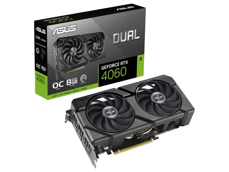 nVidia GeForce RTX 4060 8GB 128bit DUAL-RTX4060-O8G-EVO