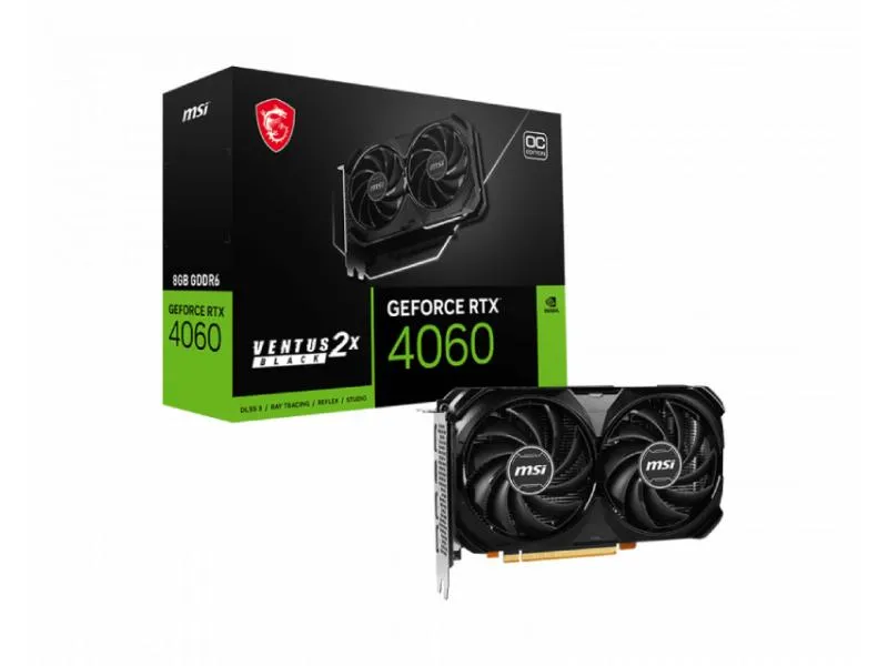 nVidia GeForce RTX 4060 VENTUS 2X BLACK 8G OC