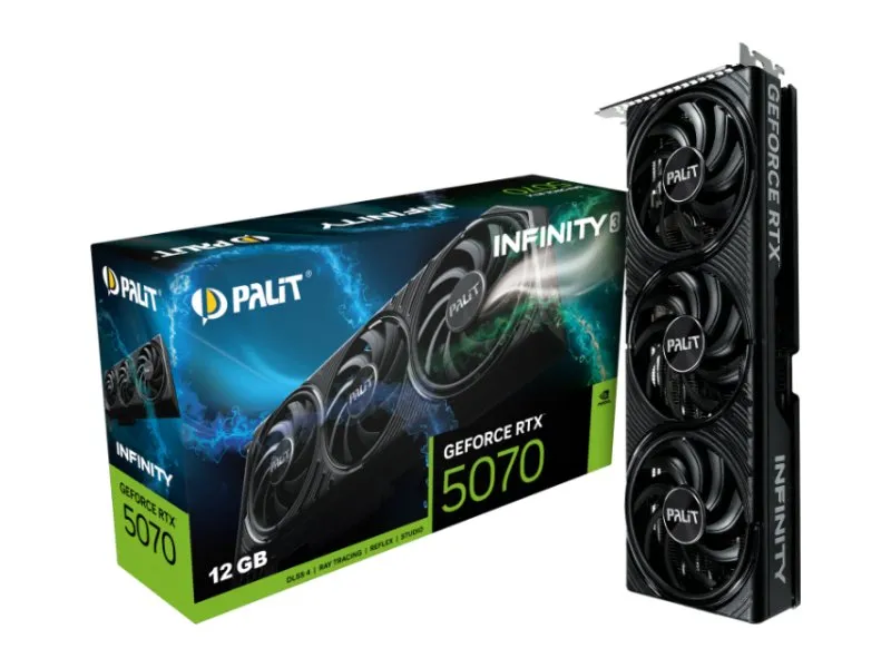 nVidia GeForce RTX 5070 Infinity 3 12GB 192bit NE75070019K9-GB2050S