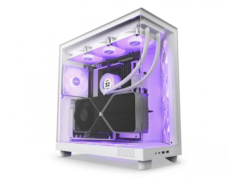 H6 Flow RGB kućište belo CC-H61FW-R1