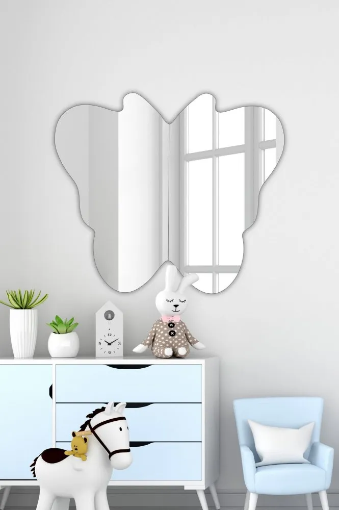 Ogledalo Butterfly Silver