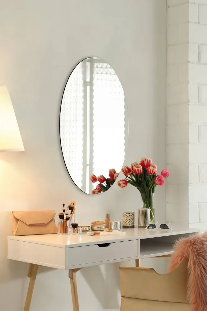 Ogledalo Elliptical Single 30x40 Silver