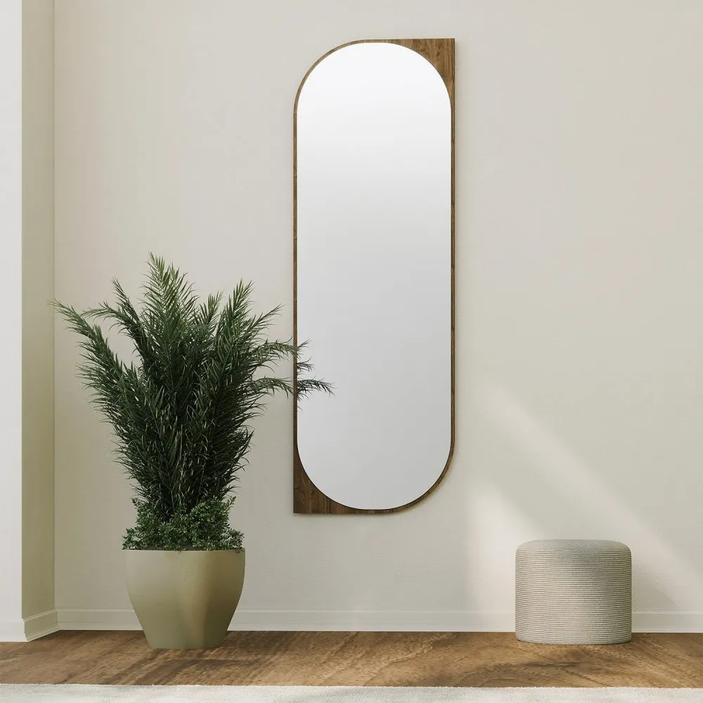 Ogledalo Livi Walnut