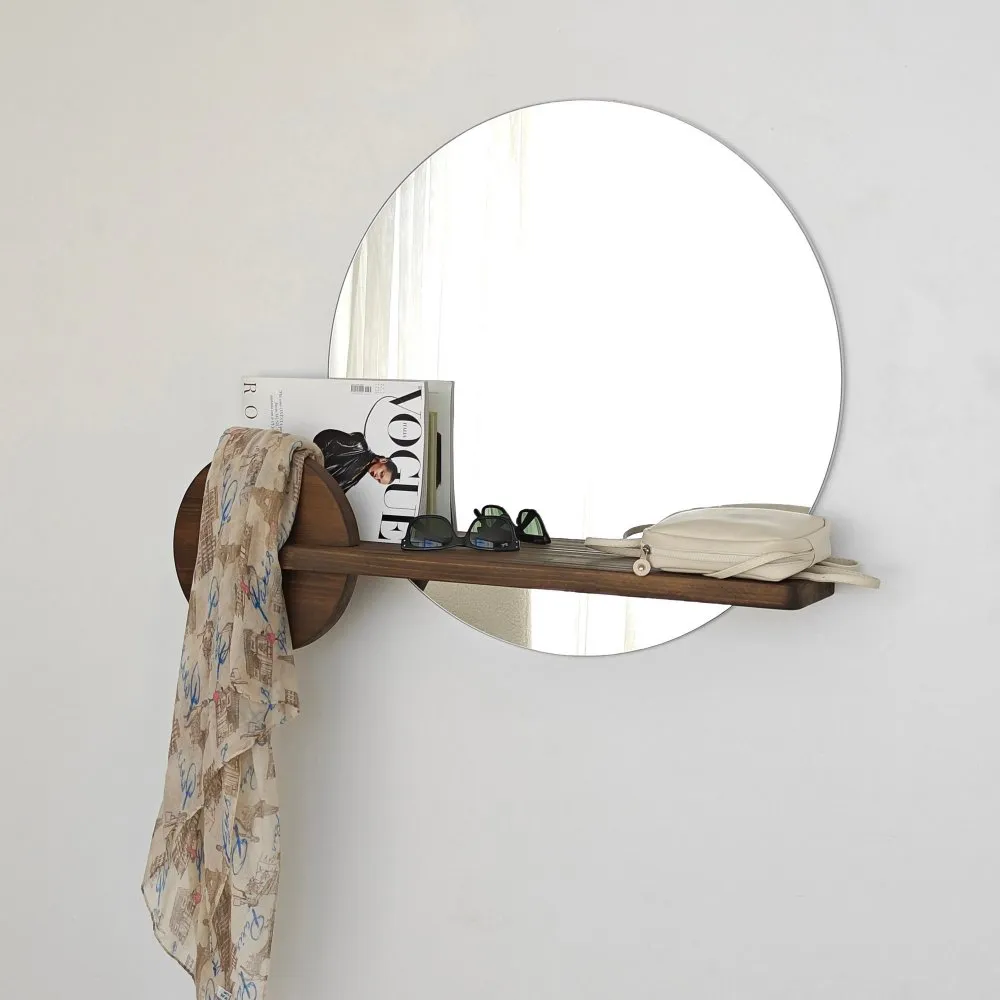 Ogledalo Points Walnut