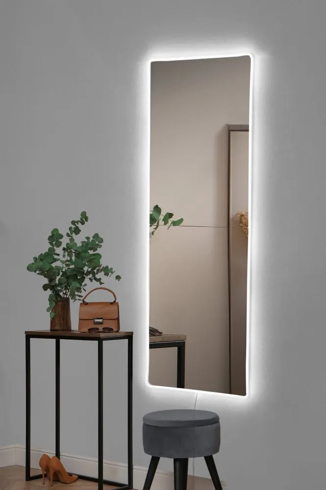 Ogledalo sa LED osvetljenjem Rectangular 40x120 cm White
