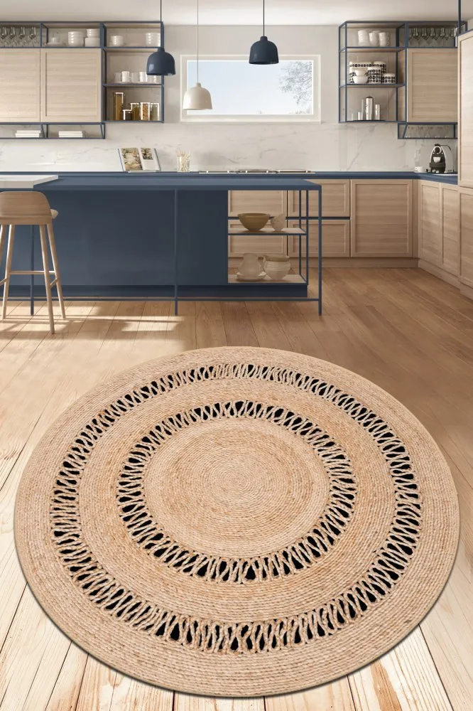 Okrugli tepih Jute140 cm (287CHL2418)