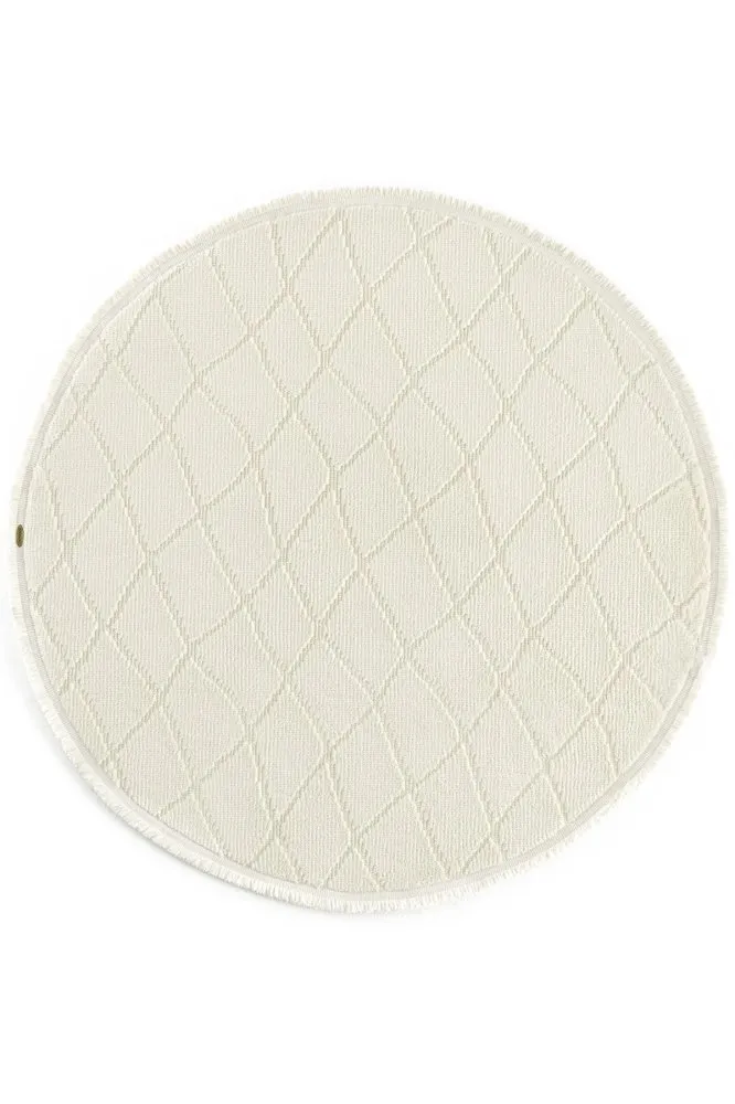 Okrugli tepih Newyork 3109 Cream 160 cm (860BLN3892)