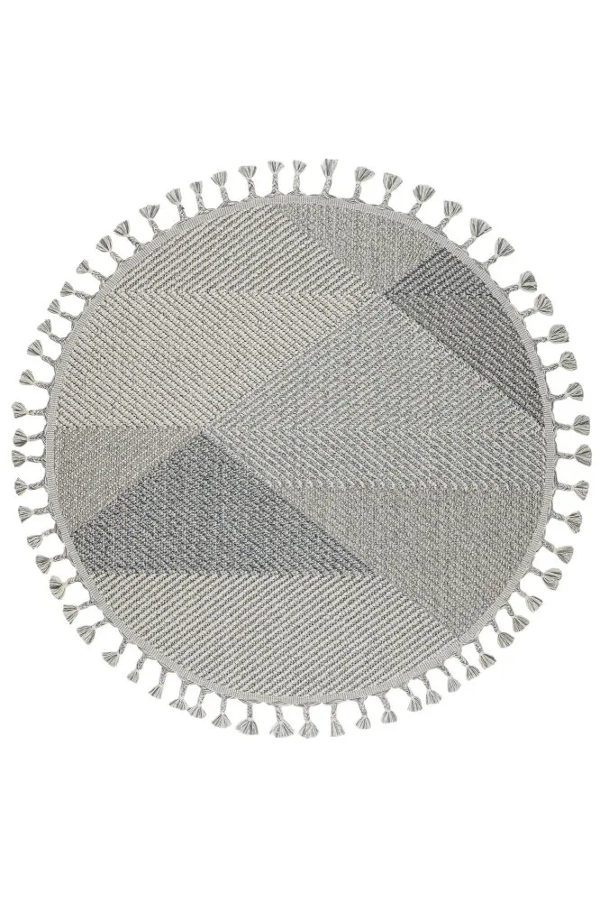Okrugli tepih Elit 08 Grey 150 cm (860BLN1458)