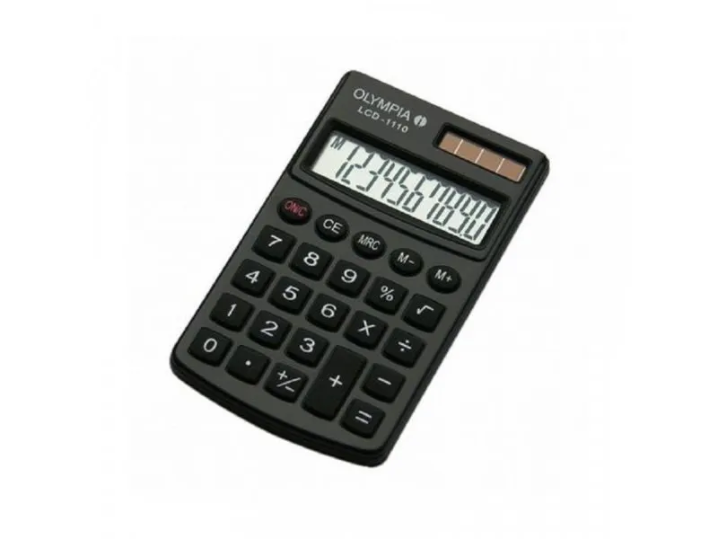 Kalkulator LCD 1110 Black
