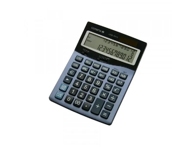 Kalkulator LCD 4312 tax