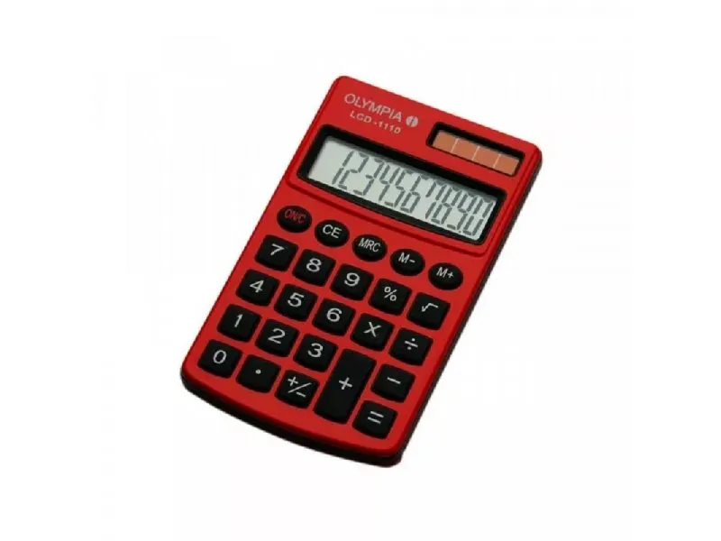 Olympia Kalkulator Olympia LCD 1110 Red ( 1340 )