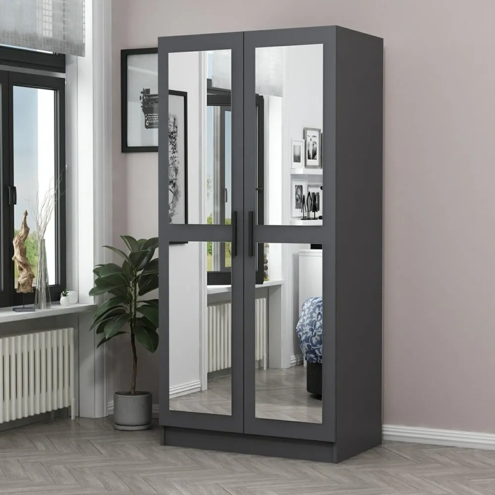 Ormar Kale Mirror Anthracite 190