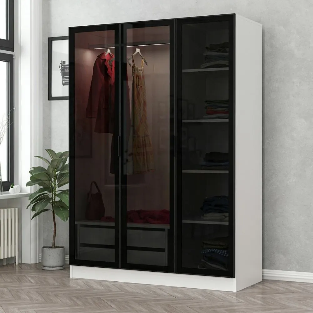 Ormar Kale White Black 2274