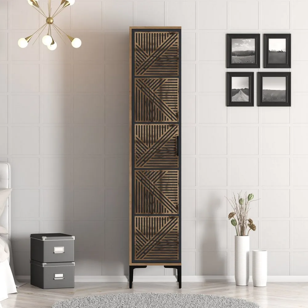 Ormar Kumsal P Walnut Anthracite