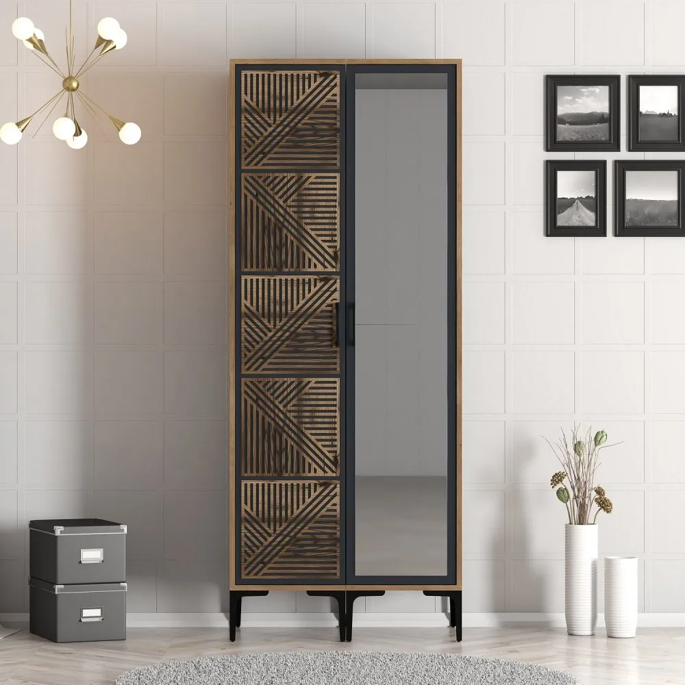 Ormar Kumsal PR Walnut Anthracite