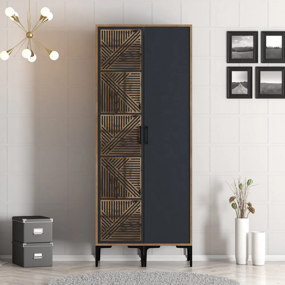 Ormar Kumsal PS Walnut Anthracite