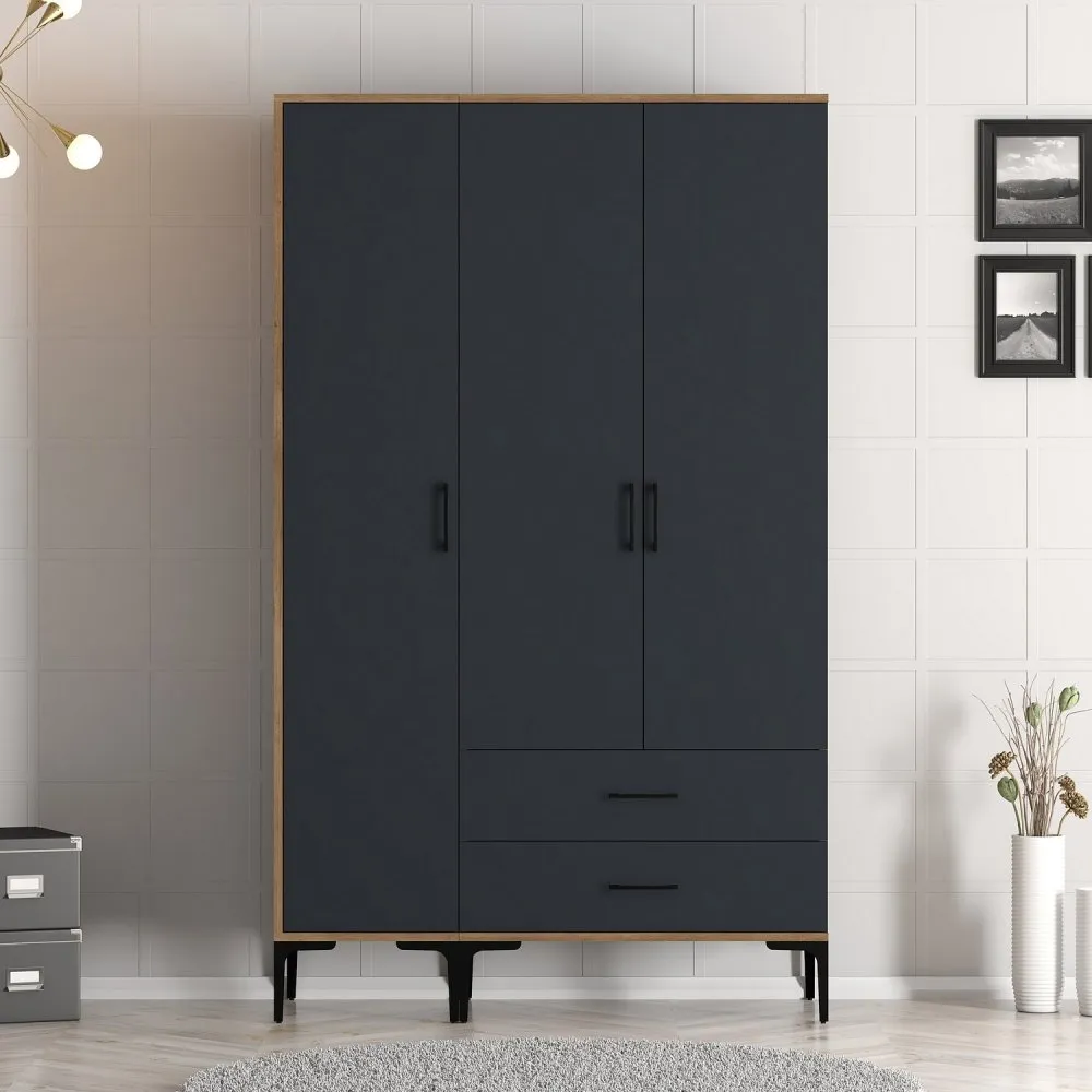 Ormar Kumsal ST Walnut Anthracite