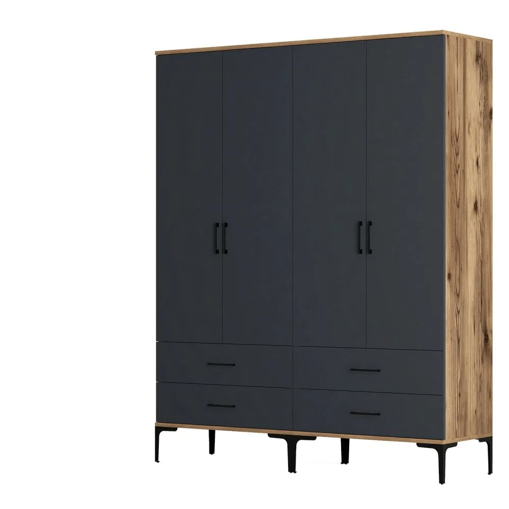 Ormar Kumsal TT Walnut Anthracite