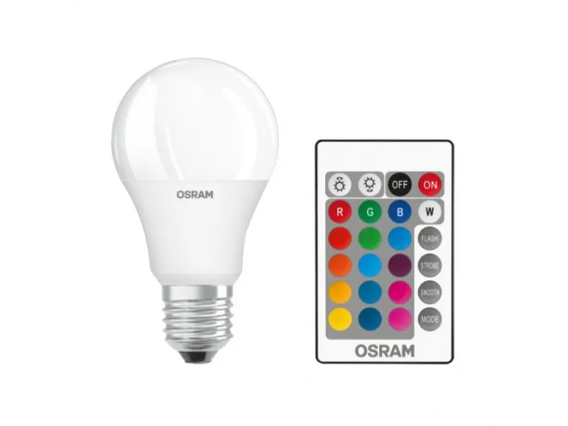 RGBW LED sijalica sa daljinskim upravljačem E 27