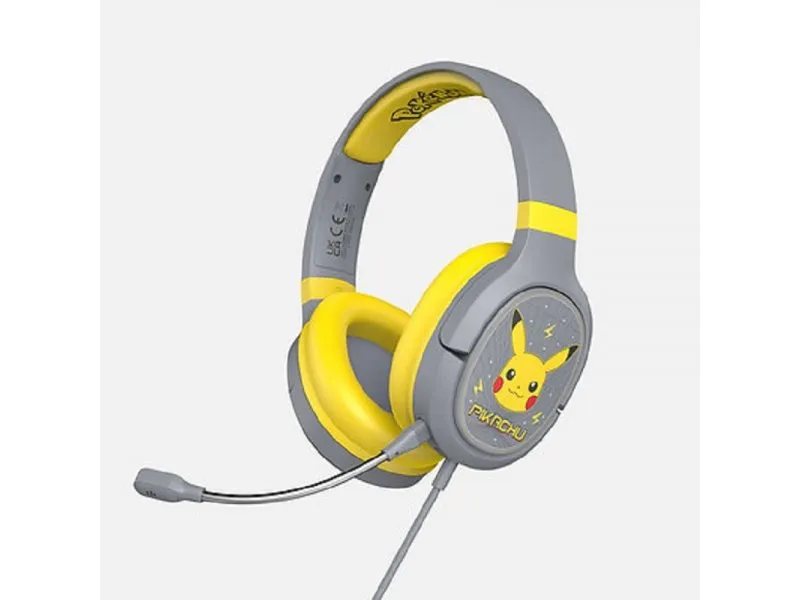 ACC-0599 PRO G1 Pokemon Pikachu slušalice za telefon sive