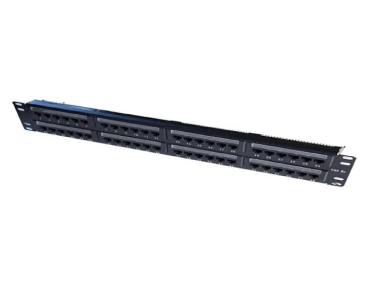 19''/2U Cat6 48 port patch panel