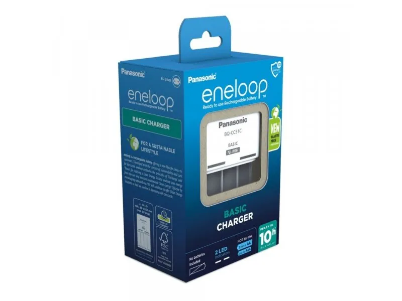 Eneloop BQ-CC51E (10h) punjač baterija