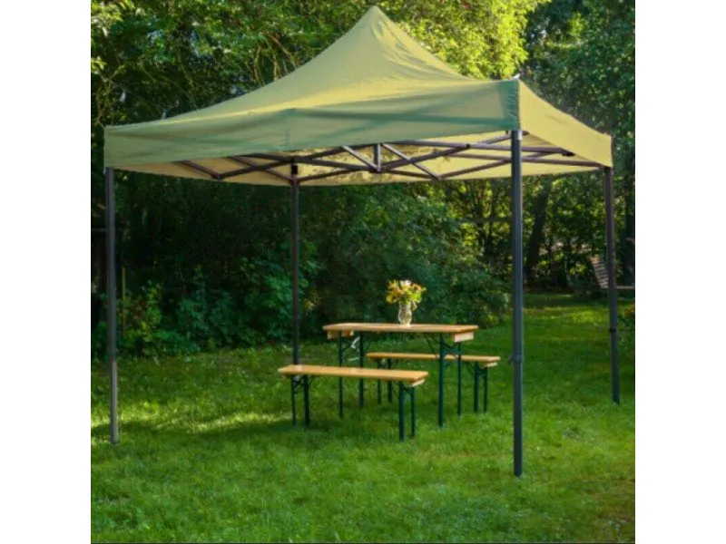 Paviljon bež sklopivi 3x6m