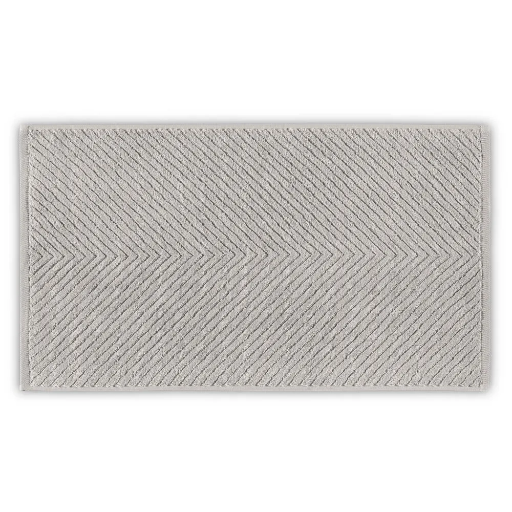 Peškir Chevron Light Grey