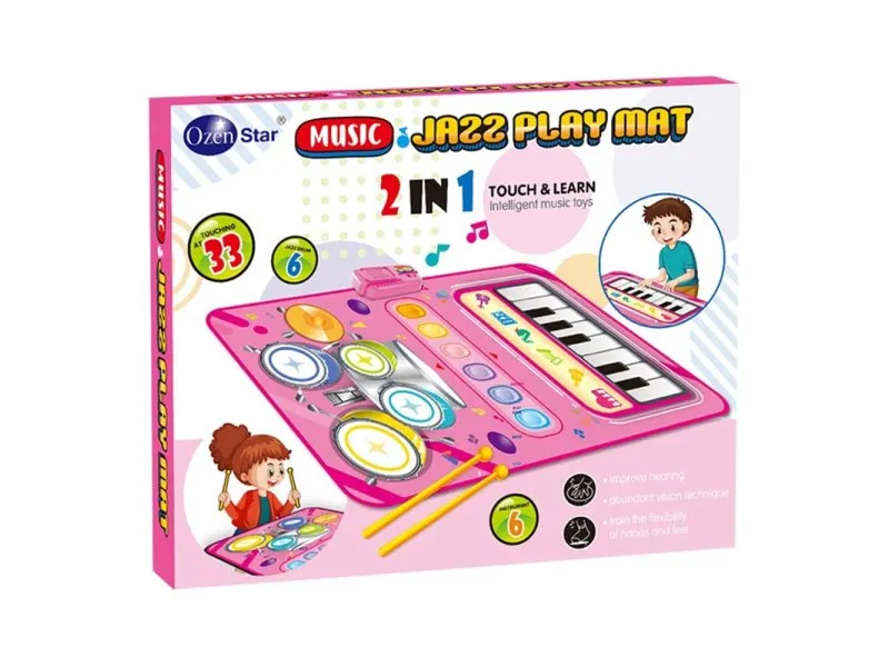 Muzička podna podloga instrumenti 80x50