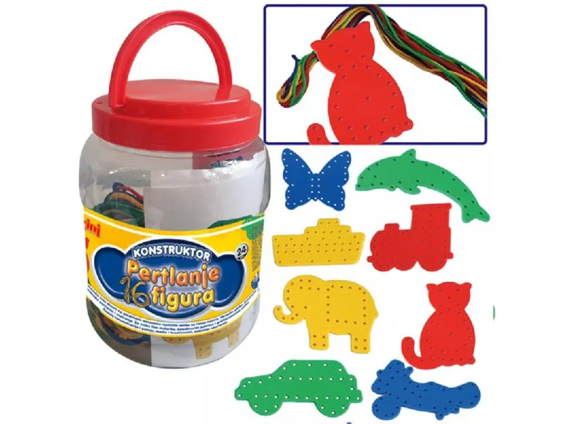 Pertlanje 16 figura