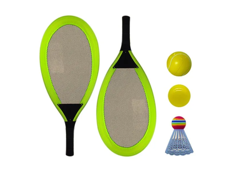 Set za tenis i badminton zeleni