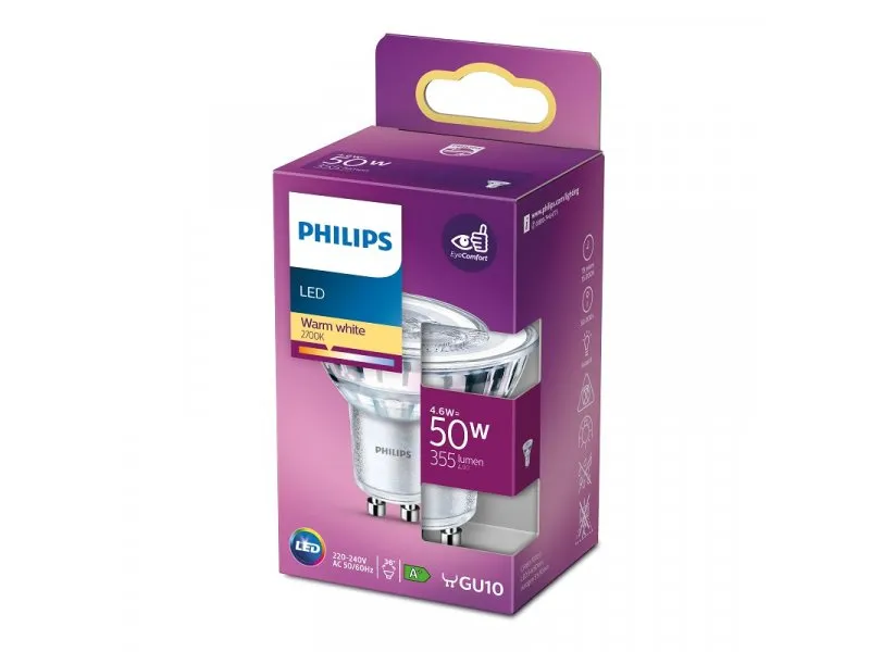 LED SIJALICA Classic 4.6W(50W) GU10 WW 36D RF ND SRT4, 17983